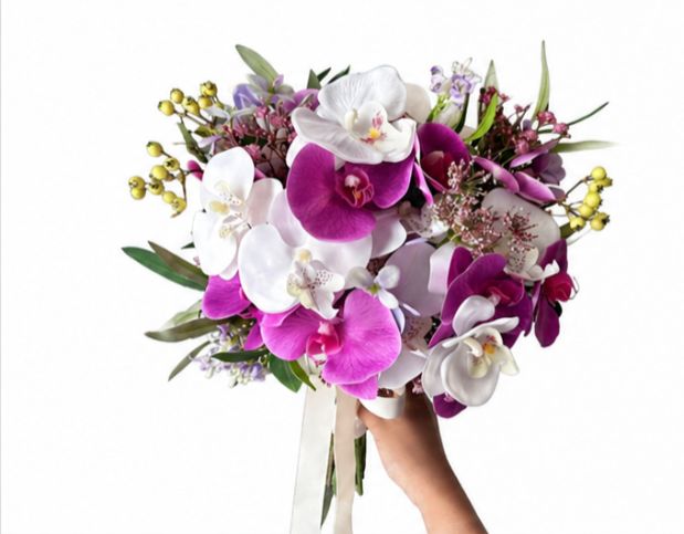 Buquê de Noiva Autoral - Orquídeas